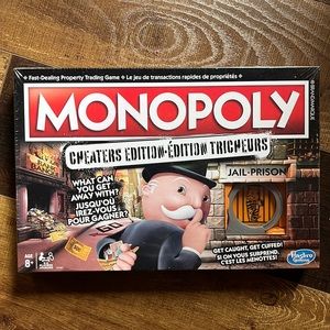 Monopoly Cheaters Edition NWT